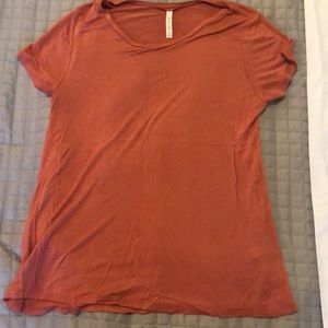 Soft red orange shirt
